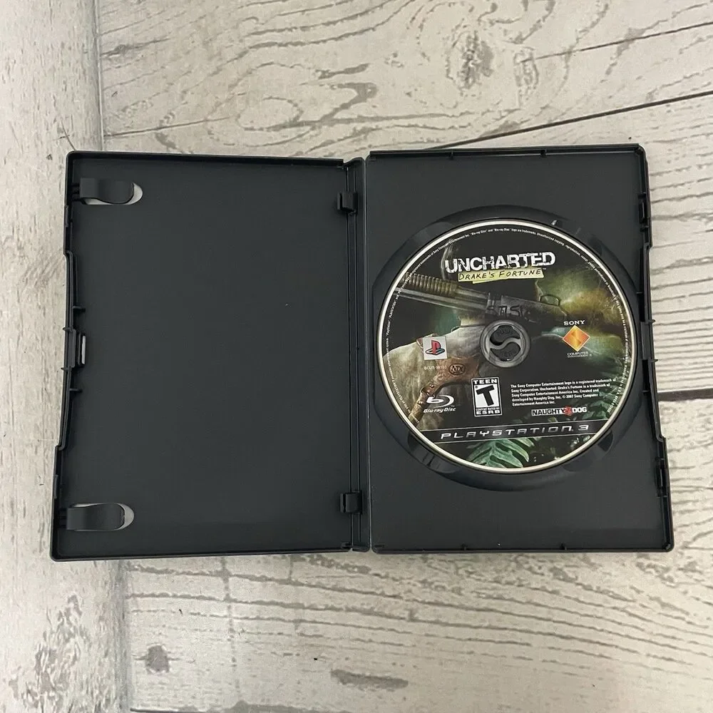 Uncharted Drake's Fortune PlayStation 3 PS3 - *Disc Only Game Tested*